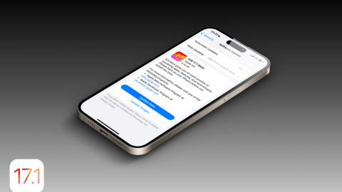 Cập nhật iOS 17.1 và iPadOS 17.1: Bản beta đầu tiên đã được Apple tung ra, hãy cập nhật ngay!