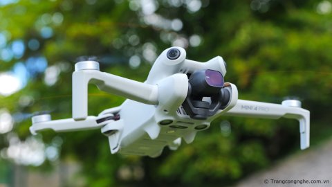 Trên tay nhanh DJI Mini 4 Pro: Flycam siêu nhẹ, cảm biến CMOS 1/1.3" 48MP, pin 34 phút, giá từ 17,5 triệu