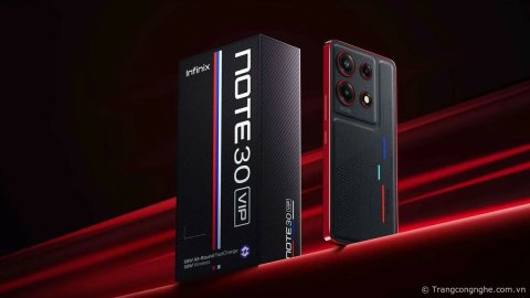 Cận cảnh Infinix Note 30 VIP Racing Edition với thiết kế lấy cảm hứng từ hãng xe BMW