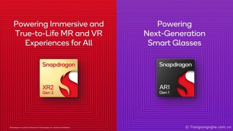 Qualcomm công bố nền tảng Snapdragon XR2 Gen 2 và AR1 Gen 1 dành cho tai nghe và kính AR