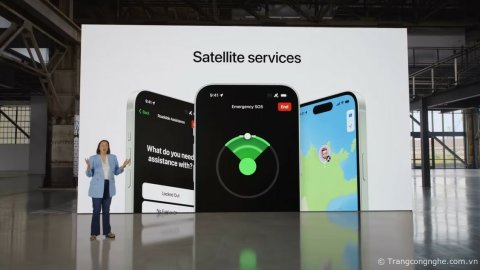 Với iPhone 15, Apple đã dẫn trước các hãng Android trong cuộc đua kết nối vệ tinh cho điện thoại