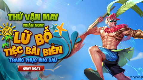 Hot: Garena tặng miễn phí skin Lữ Bố Tiệc Bể Bơi cho các anh hùng Liên Quân Mobile