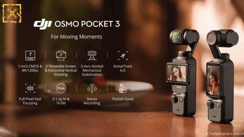 Tổng hợp thông tin DJI Osmo Pocket 3: Thông số cảm biến, tính năng, ngày ra mắt dự kiến