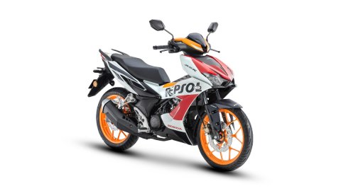 Honda Winner X 2024 phiên bản tem đội đua Repsol