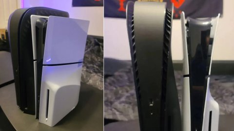 Ảnh thực tế PS5 Slim xác nhận ổ đĩa rời cần kết nối Internet
