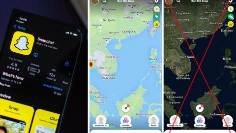 Ứng dụng Snapchat chứa "đường lưỡi bò" phi pháp khiến dân mạng phẫn nộ