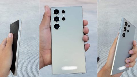 Xuất hiện ảnh trên tay Galaxy S24 Ultra với màn hình phẳng, tỉ lệ lớn hơn