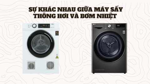 So sánh sự khác nhau giữa máy sấy thông hơi và máy sấy bơm nhiệt