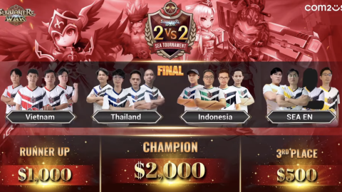 Việt Nam vô địch giải đấu Summoners War SEA Tournament