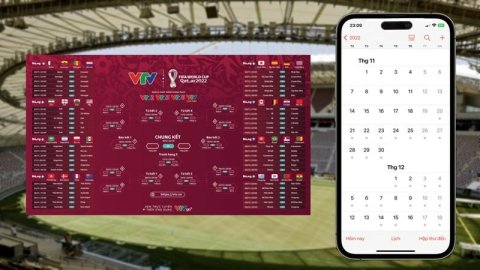 Cách tải và cài đặt ứng dụng Lịch World Cup trên iPhone