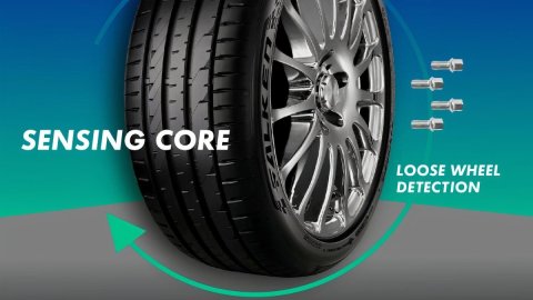 Sumitomo phát triển công nghệ cảnh báo chống văng bánh xe khi đang di chuyển