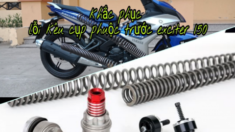 YSS đã tung ra Option nhằm khắc phục tình trạng "phuộc tệ" của Exciter 150