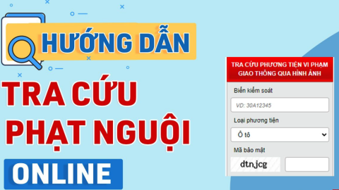 Các cách kiểm tra thông tin xử phạt giao thông (Phạt nguội) trên toàn quốc
