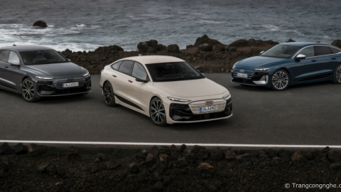 Audi ra mắt mẫu ô tô điện A6 e-tron 2025 vạn người mê