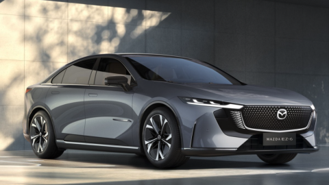Mazda EZ-6 ra mắt mẫu xe điện đầu tiên tại thị trường Châu Âu