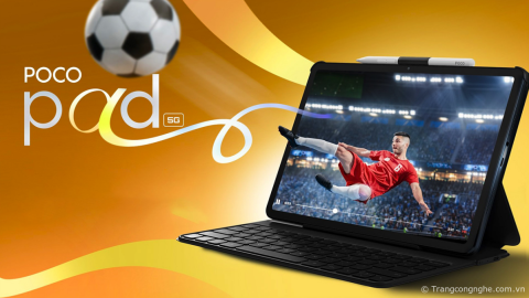 POCO Pad 5G - Mẫu tablet mới sắp ra mắt từ Xiaomi