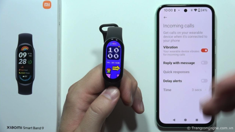Cách kết nối Mi band 9 tới điện thoại cực đơn giản