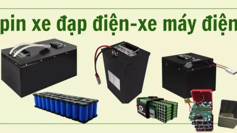 Pin xe đạp điện, pin xe máy điện – Công nghệ mới thay thế ắc quy truyền thống