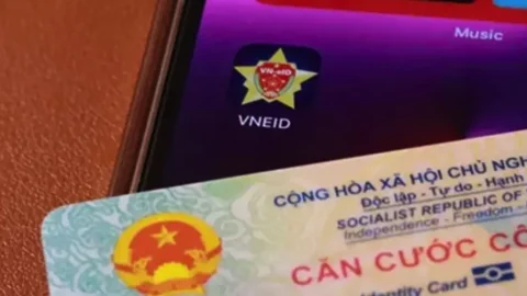 Ứng dụng VNeID gặp sự cố truy cập do lượng người dùng xem quê quán mới