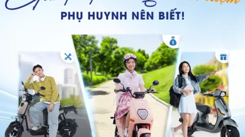 TOP 3 xe điện học sinh giá rẻ (chỉ 15 triệu VND): Phong cách & Tiết kiệm!