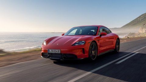 Porsche Taycan 2027: Cảm biến chuyển số mô phỏng xuất hiện