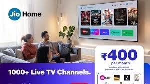 Jio Home ra mắt gói dịch vụ truyền hình và giải trí mới chỉ với 400 rupee