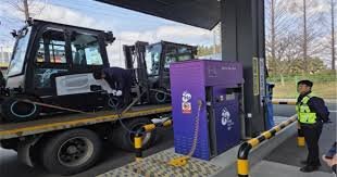 Trạm sạc hydro tại Ulsan cho phép nạp nhiên liệu cho xe tải và xe nâng