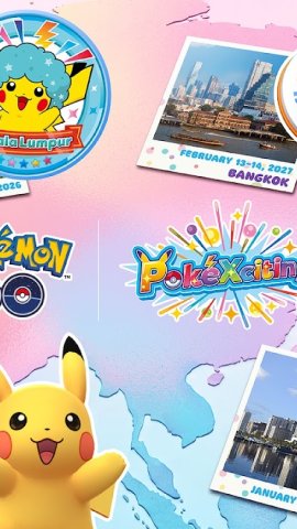 PokéXciting! Khởi động sự kiện GO Stamp Rally xuyên vùng