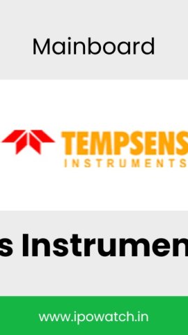 Thông tin chi tiết về IPO của Tempsens Instruments India