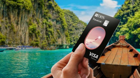Thẻ ghi nợ DBS TravelLah! không phí giao dịch và rút tiền miễn phí