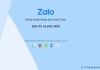 Hướng dẫn đăng nhập, đăng xuất trên Zalo Pc và Zalo Web mới nhất