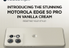 Motorola Edge 50 Pro ra màu mới tại Ấn Độ